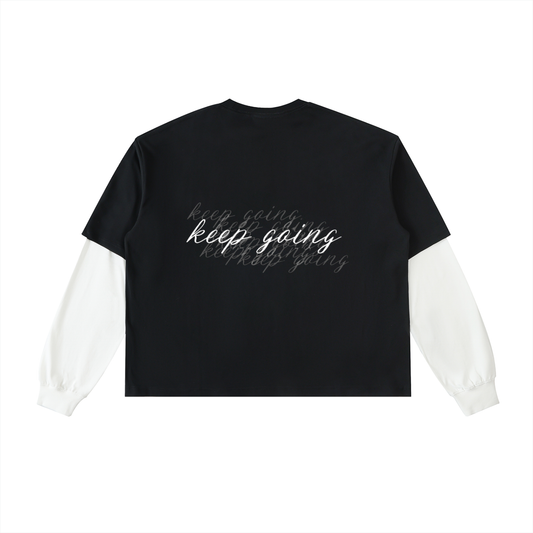 archive 2 - Keep Going Layered Long Sleeve