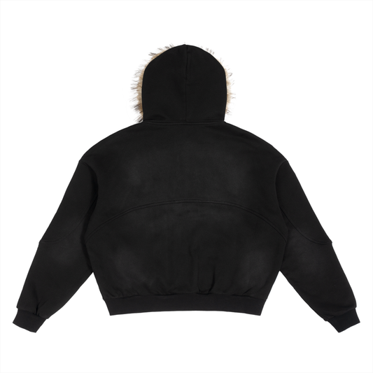 FALSE SUMMER V1 - Detachable Fur Zip-Up